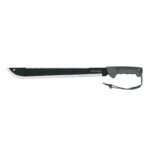 Machete doble filo 18', cacha inyectada, con funda, TRUPER