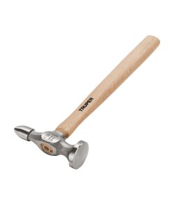 Martillo Desabollador TRUPER 11 oz fino con mango de 12" - Diseño especializado para acabados detallados en carrocería (Clave 16865)