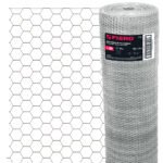 Rollo malla hexagonal cal.20, 1.75x 45m, abertura 38mm, 21kg