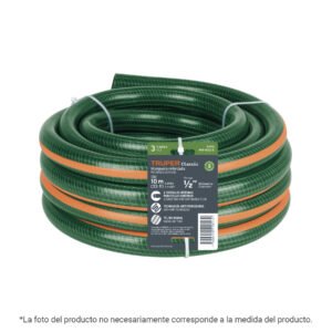 Manguera de jardín 5/8', 3 capas, 10m, sin conexiones TRUPER