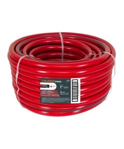 Metro de Manguera 1' Truper 4 Capas en Rollo de 50m - Alta Flexibilidad para Sistemas de Riego que Evita Doblado y Bloqueos (Clave 11129)