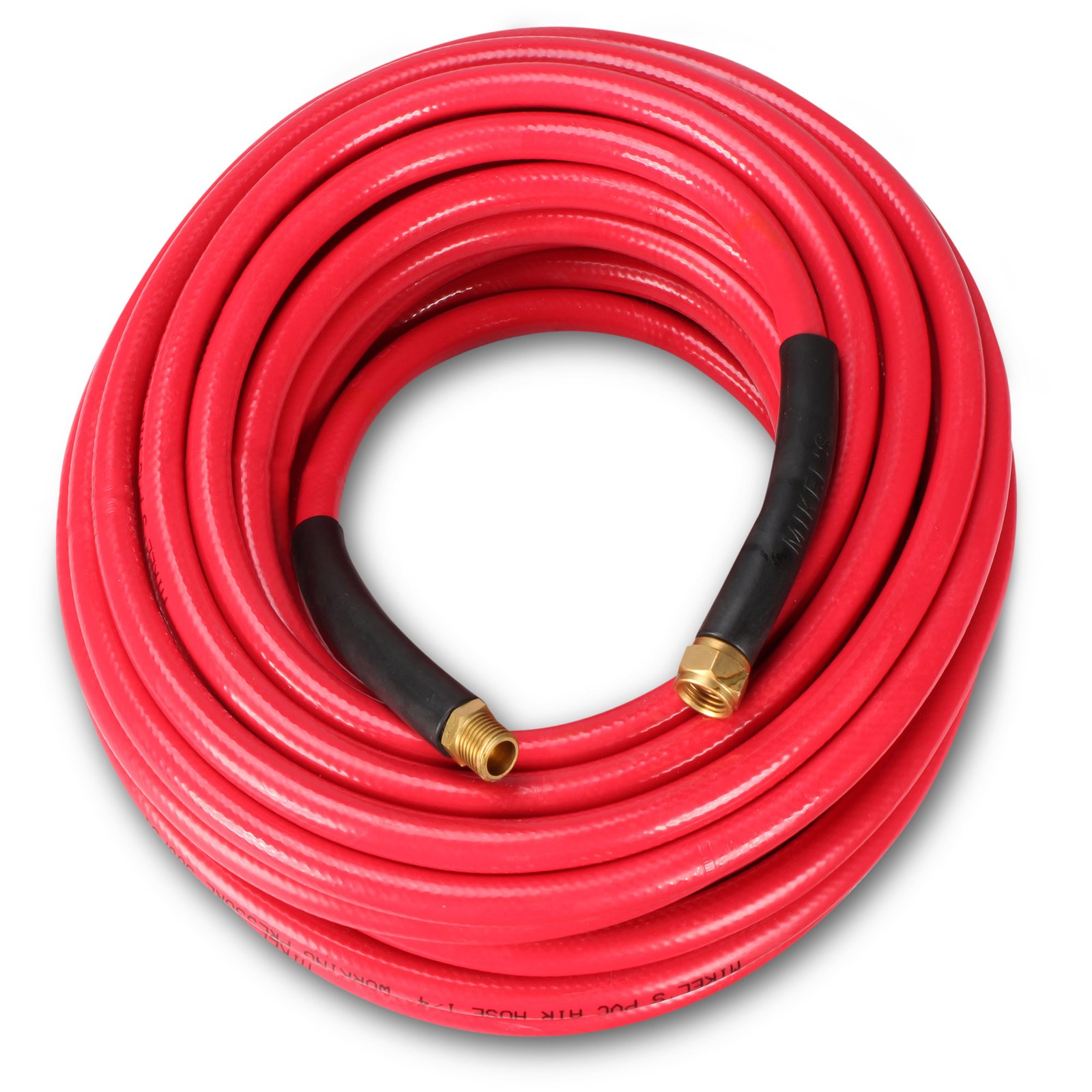 Manguera de PVC para aire a presión 3/8” x 15 m conexión 1/4” NPT MIKELS MAP-3815