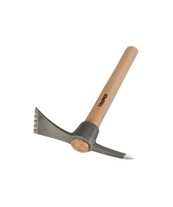 Martelina Talacho-Pico TRUPER 16 oz con mango de madera - Diseño robusto para excavación y rompimiento que maximiza el rendimiento (Clave 19815)