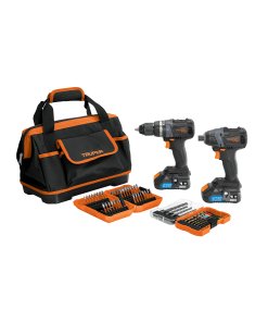 Combo Rotomartillo y Destornillador de Impacto, 20V, incluye accesorios, clave 102235 - Expert