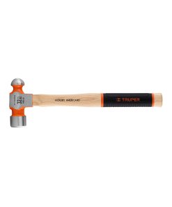 Martillo Pulido de Bola TRUPER Grip 32 oz con mango hickory - Peso balanceado para golpeo contundente (Clave 16904)