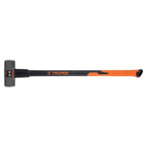 Marro octagonal 10 lb, mango fibra de vidrio 36', TRUPER