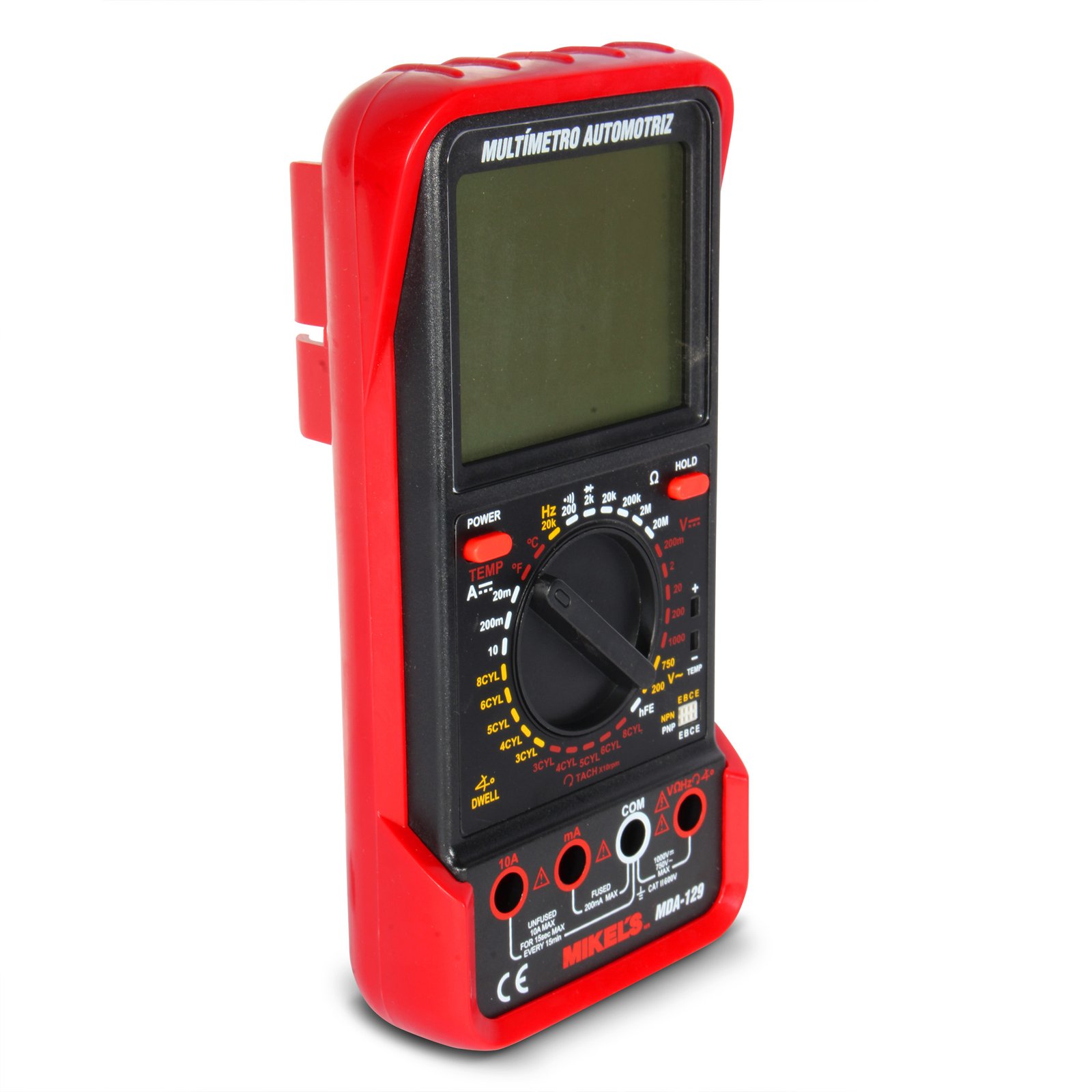 Multímetro digital automotriz MIKELS MDA-129