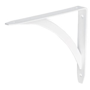 Ménsula reforzada blanca 5 x 7', diseño barra, FIERO