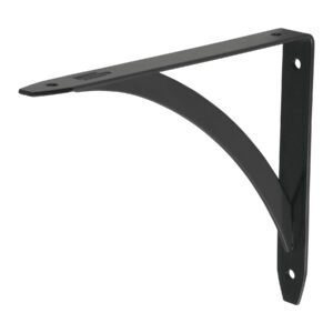 Ménsula reforzada negra 5 x 7', diseño barra, FIERO