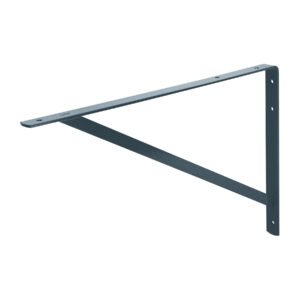 Ménsula reforzada de acero, gris, 13 x 20', FIERO