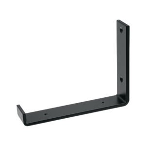 Ménsula vintage de acero negra 6 x 8', FIERO