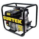 Motobomba a gasolina con diámetro de succión y descarga de 2x2", 5.5 HP Surtek MG522A