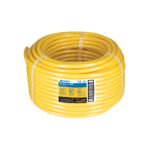Manguera para gas, PVC amarilla, 3/8' s/conexión, 50 m,FOSET
