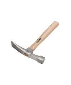 Martillo Ladrillero TRUPER 24 oz con mango de 12" - Ideal para albañilería que facilita el golpeo controlado (Clave 16861)