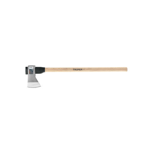 Hacha Media Labor Truper 3 lb Mango de Madera 36" - Tecnología de Versatilidad Clásica para Uso General que Equilibra Tradición y Funcionalidad en Entornos Rurales y Forestales (Clave 102982)
