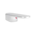 Maneral plano para monomando de lavabo, cromo, BASIC