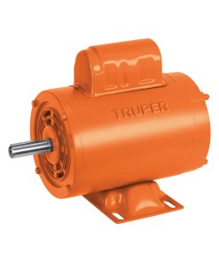 Motor eléctrico monofásico Truper 1/2 HP alta velocidad - Tecnología de enfriamiento optimizado para equipos compactos que previene fallas prematuras por temperatura (Clave 102309)