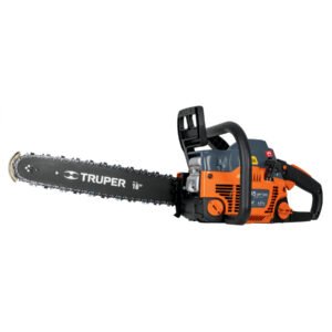 Motosierra Truper 45cc Gasolina - Barra 16" para Madera Dura que Aumenta Durabilidad (Clave 16620)
