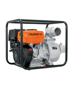 Motobomba autocebante 4"x4" TRUPER gasolina 15HP - Tecnología agrícola industrial para grandes volúmenes que garantiza eficiencia superior en condiciones extremas (Clave 102405)