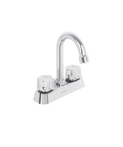 Mezcladora 4' Lavabo, ABS, Cuello Bar, Hexagonal, funcional y duradera, clave 49288 - FOSET BASIC