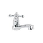Llave individual lavabo, ABS, cruceta, BASIC
