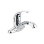 Monomando lavabo, ABS, nariz curva, BASIC