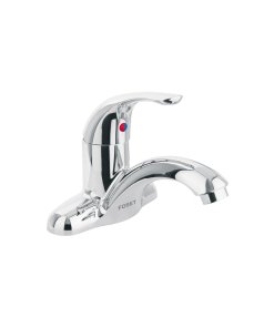 Monomando Lavabo, ABS, Nariz Curva, diseño moderno y duradero, clave 48191 - FOSET BASIC