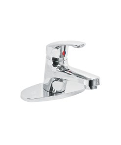 Monomando Lavabo, ABS, Nariz Recta, con Cubierta, ideal para instalaciones de lavabo, clave 49550 - FOSET BASIC