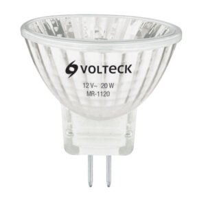 Lámpara de halógeno 20 W tipo MR11 en caja, VOLTECK