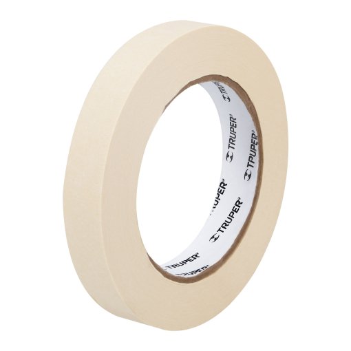 Cinta TRUPER MaskingPro 50m - ANCHO 3/4" USO GENERAL - Versatilidad Total - Adhesión Perfecta - Fácil Remoción - Clave 12590