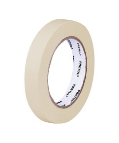 Cinta masking tape de 3/4' x 50 m, perfecta para enmascarar superficies grandes, Pretul clave 20669