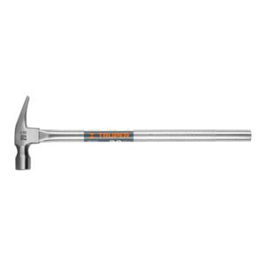 Martillo tubular pulido 20 oz uña recta, TRUPER