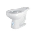 Taza redonda de porcelana, blanco, FOSET