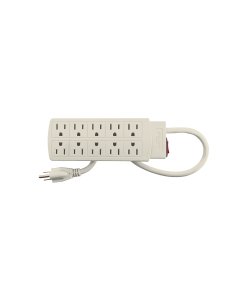 Multicontacto Volteck 14AWG Uso Rudo 10E - Resistencia para Obras que Requieren Conexiones Duraderas (Clave 47234)
