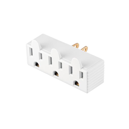 Multicontacto Volteck de barra triple aterrizado a granel - Tecnología de alimentación profesional para instalaciones comerciales que proporciona punto triple con protección completa a precio optimizado (Clave 47199)