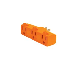 Multicontacto triple aterrizado, tipo 'Y',reforzado, VOLTECK