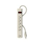 Multicontacto 14 AWG 6 entradas supresor de picos 450 joules