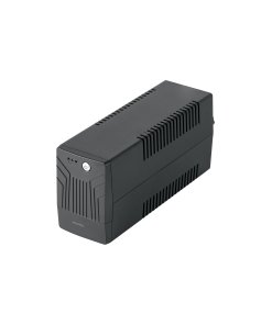 No Break Volteck 500 VA / 240 W con 4 contactos - Tecnología de respaldo energético para equipos esenciales que mantiene operación continua durante interrupciones eléctricas inesperadas (Clave 49840)