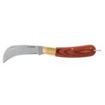 Cuchillo abatible 8' para electricista mango madera, TRUPER