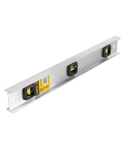 Nivel de 18' con cuerpo de aluminio, ideal para nivelación en obras grandes, Pretul clave 22458