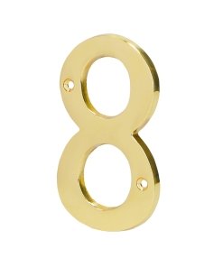 Número 8 de Latón Sólido 4', Alta Resistencia para Instalaciones de Protección, Clave 43686, HERMEX