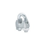 Bolsa c/40 nudos (perros) de hierro p/cable de 1/4', FIERO