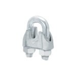 Bolsa c/20 nudos (perros) de hierro p/cable de 3/8', FIERO