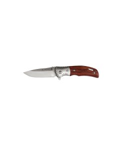 Navaja Abatible Truper 3-1/2" Mango de Madera - Hoja Filo Durable para Corte que Brinda Precisión (Clave 13889)