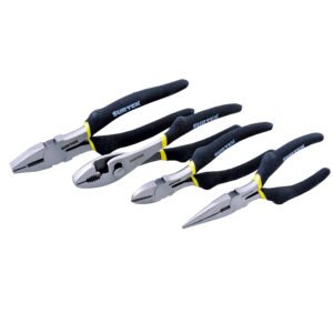 Juego pinzas para electricista, 4 piezas Surtek P04