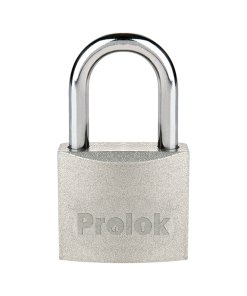 Candado de acero largo 45 mm, llave estándar, en caja Prolok P22L45