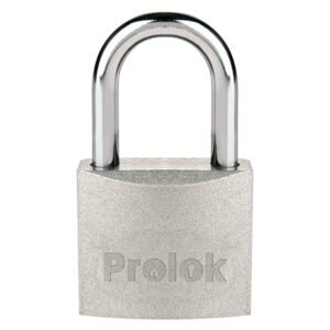 Candado de acero largo 50 mm, llave estándar Prolok P22L50B