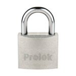 Candado de acero corto 38 mm, llave estándar Prolok P22S38B