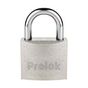Candado de acero corto 45 mm, llave estándar, en caja Prolok P22S45