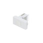 Toma para teléfono 1/3, línea Premium, color blanco Surtek P615B